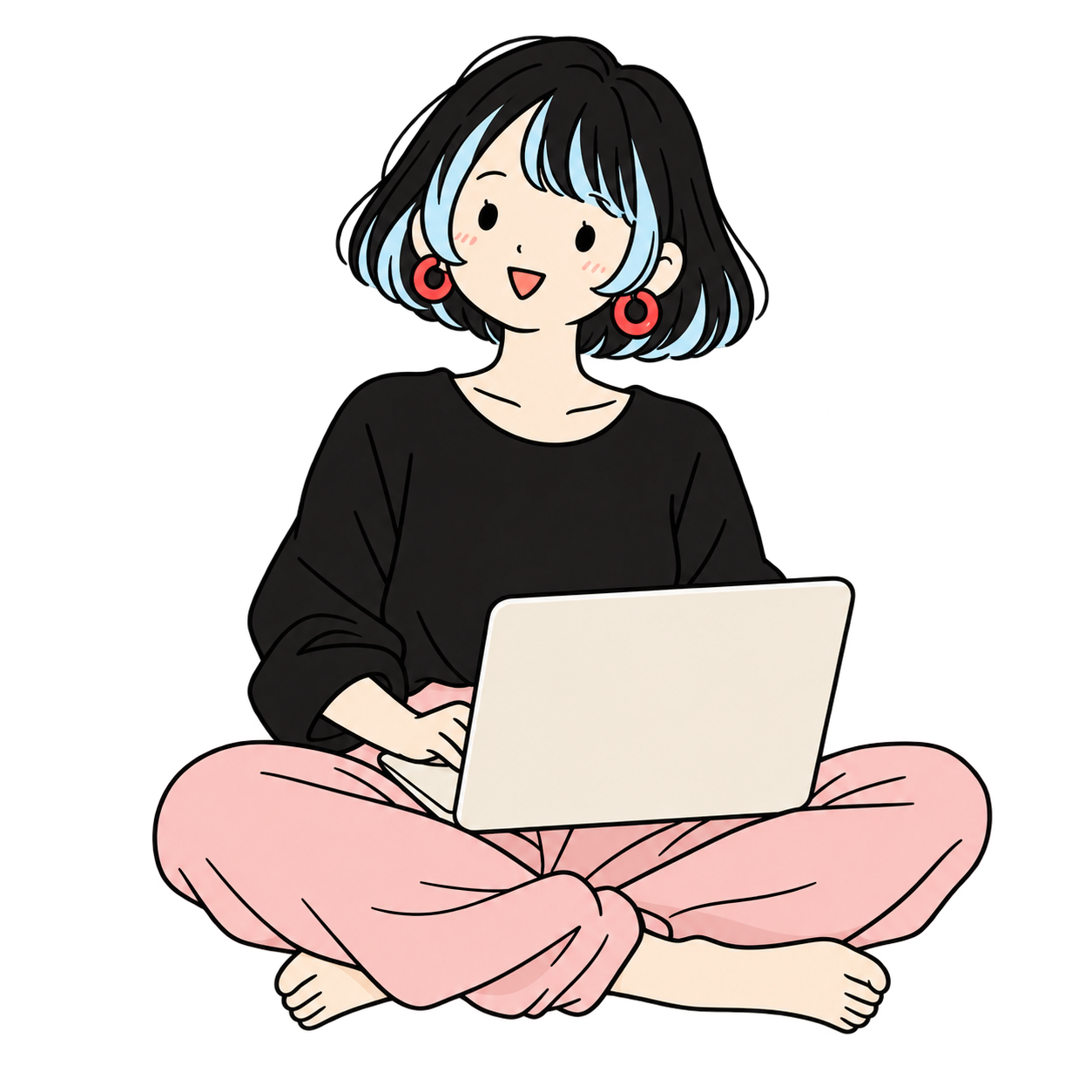 知佳のイラスト